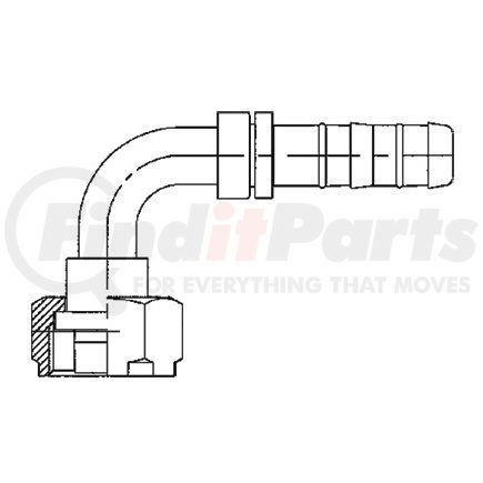 FJ3225-1008S by SUNAIR - A/C Refrigerant Hose Fitting