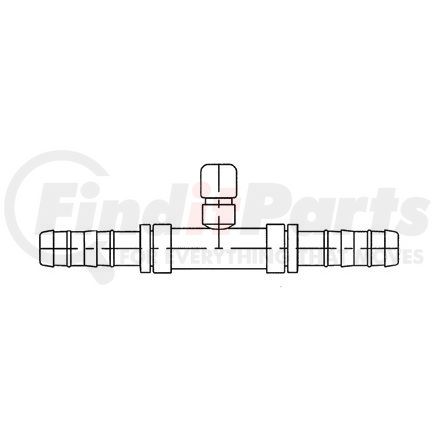 FJ3427-1010S by SUNAIR - A/C Refrigerant Hose Fitting