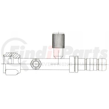 FJ3363-02-0810S by SUNAIR - A/C Refrigerant Hose Fitting