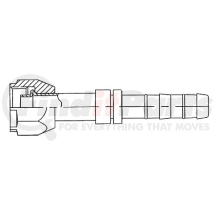 FJ5984-1016S by SUNAIR - A/C Refrigerant Hose Fitting