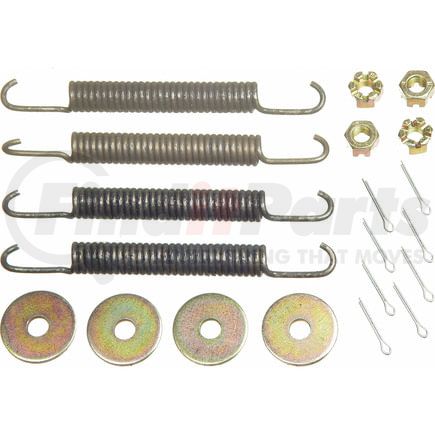 H3012 by WAGNER - Wagner Brake H3012 Drum Brake Hardware Kit