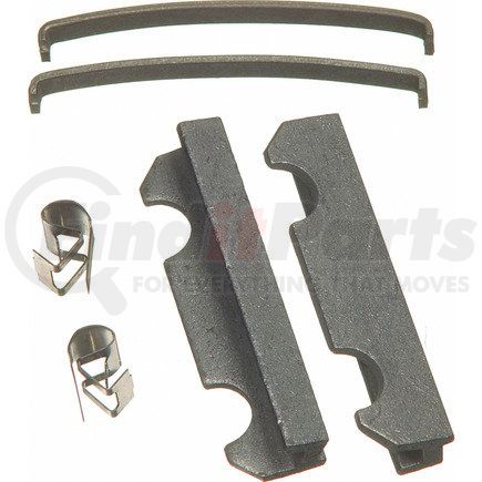 H5515 by WAGNER - Wagner Brake H5515 Disc Brake Hardware Kit