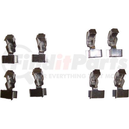 H5644 by WAGNER - Wagner Brake H5644 Disc Brake Hardware Kit