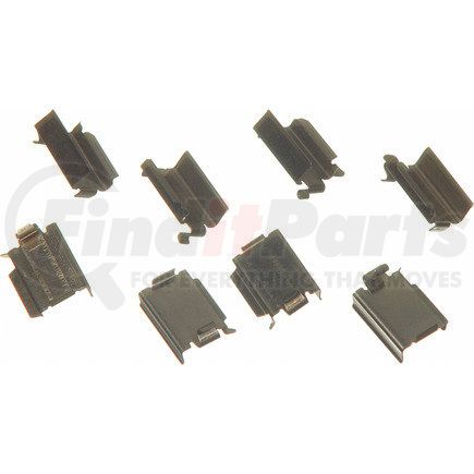 H5651 by WAGNER - Wagner Brake H5651 Disc Brake Hardware Kit