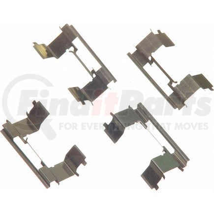 H5662 by WAGNER - Wagner Brake H5662 Disc Brake Hardware Kit