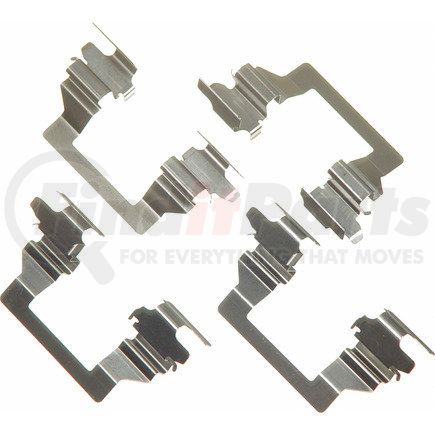 H5687 by WAGNER - Wagner Brake H5687 Disc Brake Hardware Kit