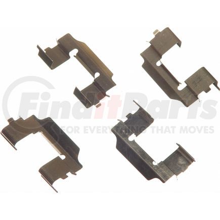 H5667 by WAGNER - Wagner Brake H5667 Disc Brake Hardware Kit