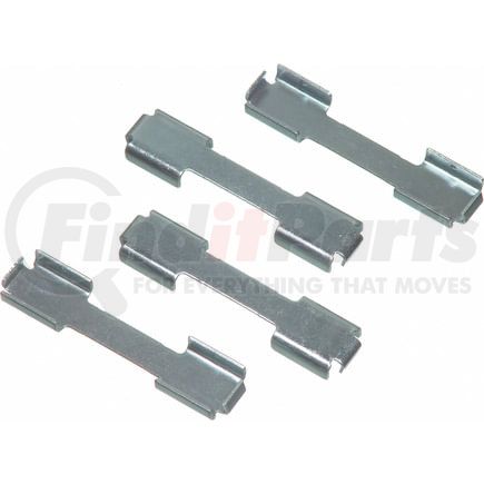 H5710 by WAGNER - Wagner Brake H5710 Disc Brake Hardware Kit