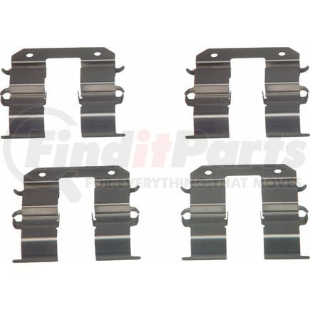 H13437 by WAGNER - Wagner Brake H13437 Disc Brake Hardware Kit