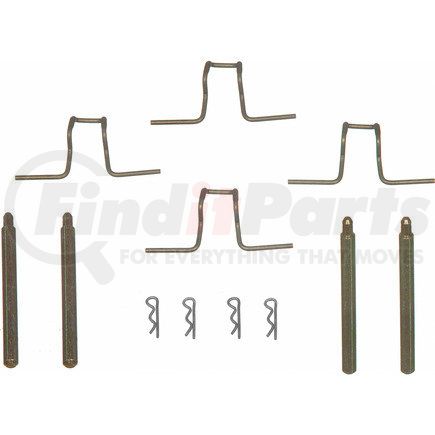 H15621 by WAGNER - Wagner Brake H15621 Disc Brake Hardware Kit