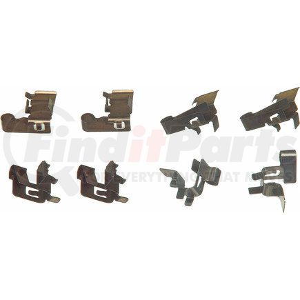 H15654 by WAGNER - Wagner Brake H15654 Disc Brake Hardware Kit