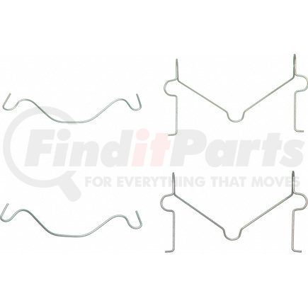 H15721 by WAGNER - Wagner Brake H15721 Disc Brake Hardware Kit