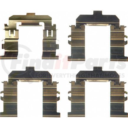 H15725 by WAGNER - Wagner Brake H15725 Disc Brake Hardware Kit