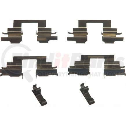 H15743 by WAGNER - Wagner Brake H15743 Disc Brake Hardware Kit