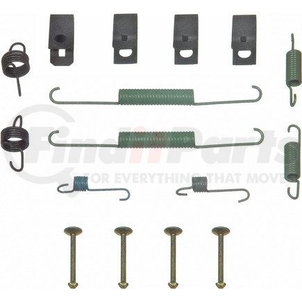 H17175 by WAGNER - Wagner Brake H17175 Drum Brake Hardware Kit