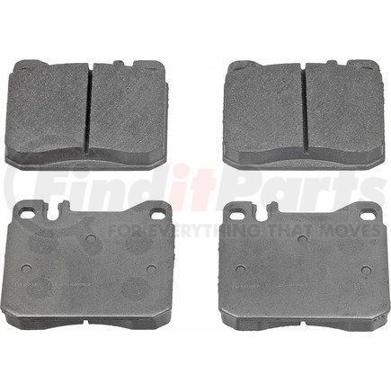 MX145 by WAGNER - Wagner Brake ThermoQuiet MX145 Semi-Metallic Disc Brake Pad Set