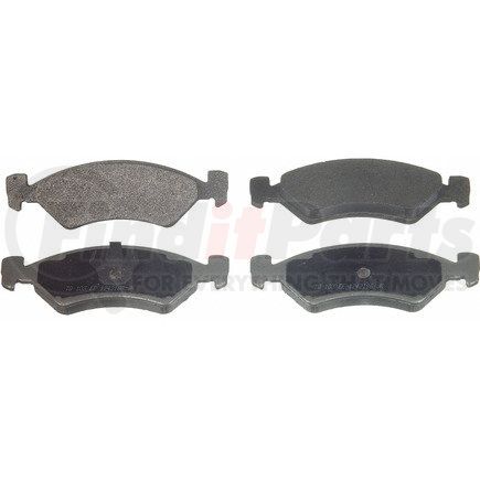 MX170 by WAGNER - Wagner Brake ThermoQuiet MX170 Semi-Metallic Disc Brake Pad Set