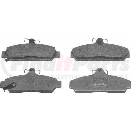 MX216 by WAGNER - Wagner Brake ThermoQuiet MX216 Semi-Metallic Disc Brake Pad Set