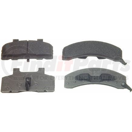 MX215 by WAGNER - Wagner Brake ThermoQuiet MX215 Semi-Metallic Disc Brake Pad Set