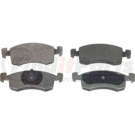 MX220 by WAGNER - Wagner Brake ThermoQuiet MX220 Semi-Metallic Disc Brake Pad Set