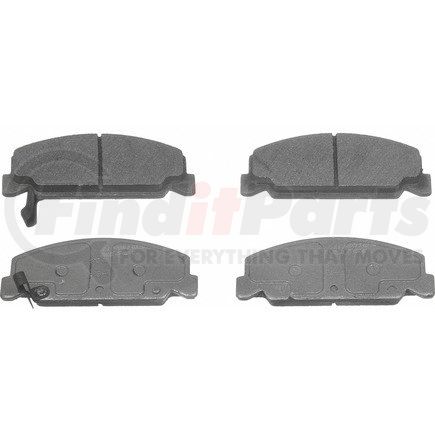 MX273 by WAGNER - Wagner Brake ThermoQuiet MX273 Semi-Metallic Disc Brake Pad Set