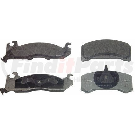 MX310 by WAGNER - Wagner Brake ThermoQuiet MX310 Semi-Metallic Disc Brake Pad Set