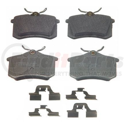 MX340A by WAGNER - Wagner Brake ThermoQuiet MX340A Semi-Metallic Disc Brake Pad Set