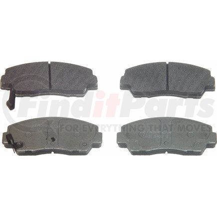 MX320 by WAGNER - Wagner Brake ThermoQuiet MX320 Semi-Metallic Disc Brake Pad Set