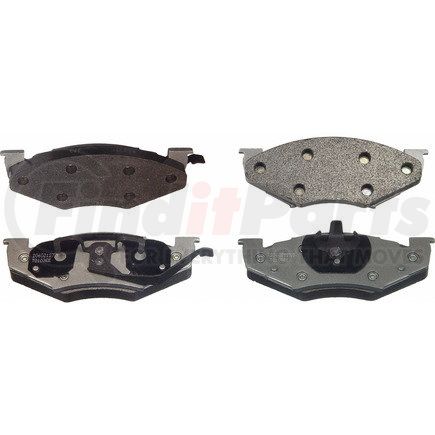 MX367 by WAGNER - Wagner Brake ThermoQuiet MX367 Semi-Metallic Disc Brake Pad Set