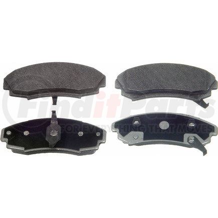 MX353 by WAGNER - Wagner Brake ThermoQuiet MX353 Semi-Metallic Disc Brake Pad Set