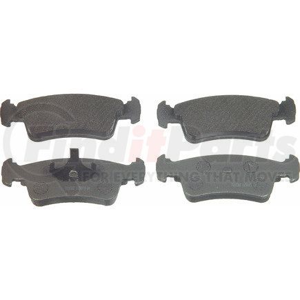 MX359 by WAGNER - Wagner Brake ThermoQuiet MX359 Semi-Metallic Disc Brake Pad Set