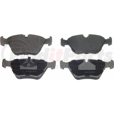 MX394 by WAGNER - Wagner Brake ThermoQuiet MX394 Semi-Metallic Disc Brake Pad Set