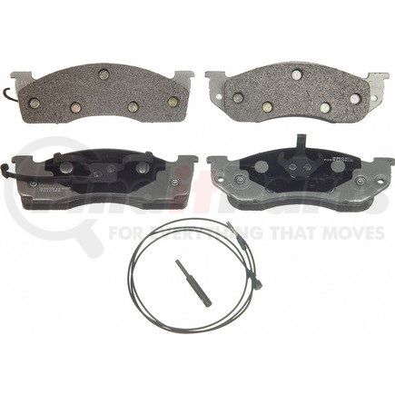 MX385A by WAGNER - Wagner Brake ThermoQuiet MX385A Semi-Metallic Disc Brake Pad Set