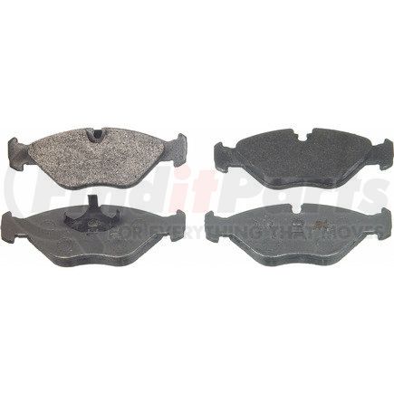 MX403 by WAGNER - Wagner Brake ThermoQuiet MX403 Semi-Metallic Disc Brake Pad Set