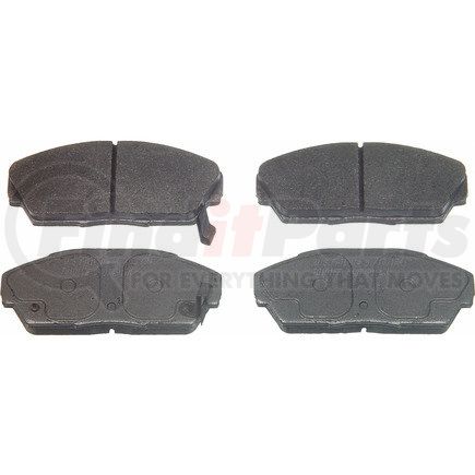 MX409 by WAGNER - Wagner Brake ThermoQuiet MX409 Semi-Metallic Disc Brake Pad Set