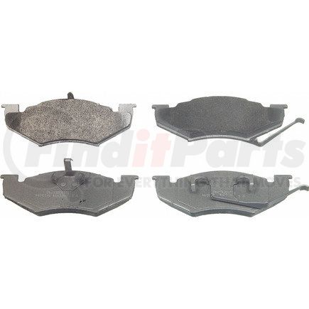 MX414 by WAGNER - Wagner Brake ThermoQuiet MX414 Semi-Metallic Disc Brake Pad Set