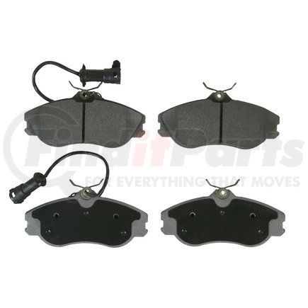 MX419 by WAGNER - Wagner Brake ThermoQuiet MX419 Semi-Metallic Disc Brake Pad Set