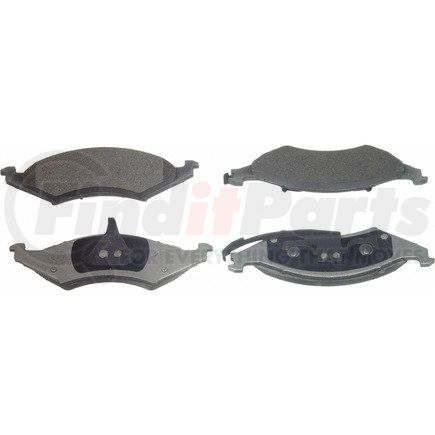 MX421A by WAGNER - Wagner Brake ThermoQuiet MX421A Semi-Metallic Disc Brake Pad Set