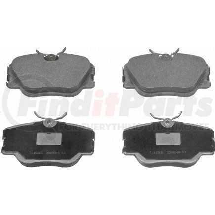 MX423 by WAGNER - Wagner Brake ThermoQuiet MX423 Semi-Metallic Disc Brake Pad Set