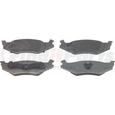 MX415 by WAGNER - Wagner Brake ThermoQuiet MX415 Semi-Metallic Disc Brake Pad Set
