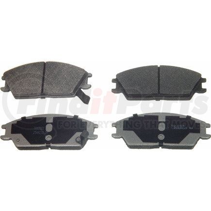 MX440 by WAGNER - Wagner Brake ThermoQuiet MX440 Semi-Metallic Disc Brake Pad Set