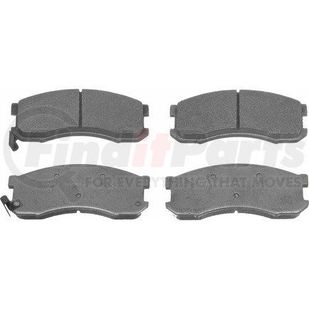 MX428 by WAGNER - Wagner Brake ThermoQuiet MX428 Semi-Metallic Disc Brake Pad Set