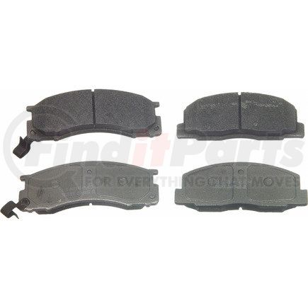 MX500 by WAGNER - Wagner Brake ThermoQuiet MX500 Semi-Metallic Disc Brake Pad Set