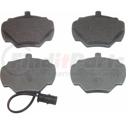 MX518 by WAGNER - Wagner Brake ThermoQuiet MX518 Semi-Metallic Disc Brake Pad Set