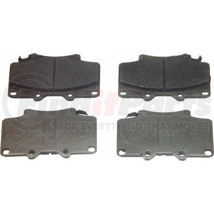 MX502 by WAGNER - Wagner Brake ThermoQuiet MX502 Semi-Metallic Disc Brake Pad Set