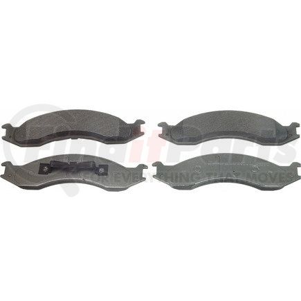 MX557 by WAGNER - Wagner Brake ThermoQuiet MX557 Semi-Metallic Disc Brake Pad Set