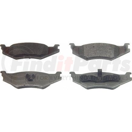 MX559 by WAGNER - Wagner Brake ThermoQuiet MX559 Semi-Metallic Disc Brake Pad Set