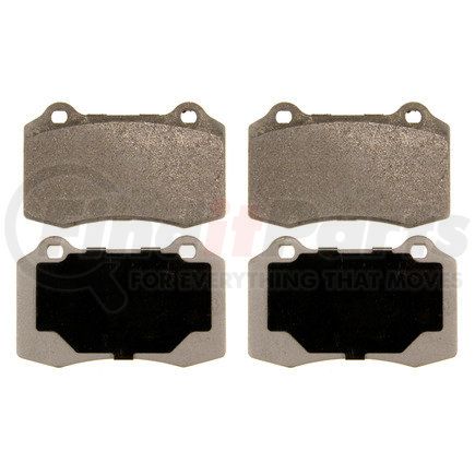 MX592A by WAGNER - Wagner Brake ThermoQuiet MX592A Semi-Metallic Disc Brake Pad Set