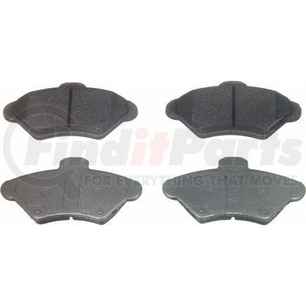 MX600 by WAGNER - Wagner Brake ThermoQuiet MX600 Semi-Metallic Disc Brake Pad Set