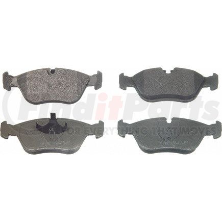 MX618 by WAGNER - Wagner Brake ThermoQuiet MX618 Semi-Metallic Disc Brake Pad Set